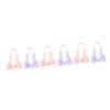 BIUDECO 6pcs Silicone Nose Shaper Clip Nose Lifting Device for Adults Soft Silicone Bridge Straightener Shape Comfortable Easy to Use for Routine view 1