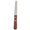 Horoper Metal Waxing Spatula, Waxing Knife, Waxing Scraper, Metal Wax Mixing Knife, Applicator, Wooden Handle Hair Removal Tool view 1