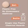 erigeron Goodbye Hair-loss Shampoo & Conditioner Bar pack- Clarifying formula for Oil & Build-up -Vegan, Eco-Friendly, Plastic & Cruelty-Free, 7.4 oz (Set of 2) view 4