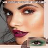 2Pcs Waterproof Black Brown Mascara Volume and Length, Long Lasting Colored Liquid Mascara Smudge-Proof Curling Voluminzing for Eyelashes Cosplay Party Women Eye Makeup view 2