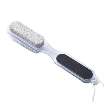 ASAKKURA 3pcs Ergonomic Design Pedicure File Rasp Callus Remover Foot File Nail Brush