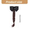 WEISUYUUS Girls Ponytail Wigs Hair Extensions Casual Hairpiece for Holiday Photography Elegant Claw Clip Hair Extensions view 4