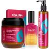 ECOLCHIPRO Ecolchi Collagen Hair Mask and Argan Oil Leaving-in Set Deep Repair Conditioning Hair Treatment Argan Oil Leaving-in Conditioner Set for Dry Damaged Hair All Hair Types 18.6+2+6.8fl.oz view 1