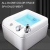 LHXLSH Acrylic Footbath Foot Bath Foot Spa Bath Deep Kneading Pedicure Tub, with Vibrating Bubbles Foot Spa Bath Automatically Drain and Adjust Hot and Cold Water Foot Spa Bath view 3