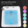 LHXLSH Acrylic Footbath Foot Bath Foot Spa Bath Deep Kneading Pedicure Tub, with Vibrating Bubbles Foot Spa Bath Automatically Drain and Adjust Hot and Cold Water Foot Spa Bath view 4