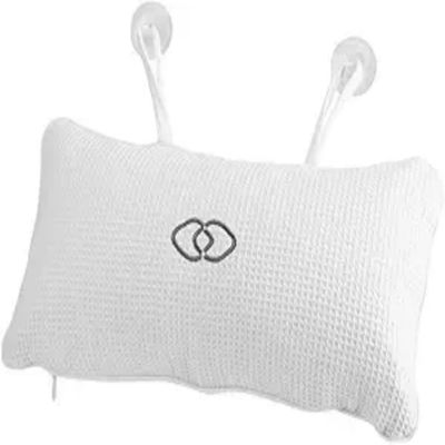 Inflatable Bathtub Pillow, Anti Slip Bathtub Hydrotherapy Pillow, Bath pad with Suction Cup Head and Neck Support, Shower Accessories