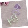 ASAKKURA 6pcs Powder Puff Stand Holder Makeup Sponge Storage Shelf Bracket for Drying Rack Beauty Tool Holder Random Color view 2