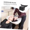 GARVALON 2pcs Shampoo Neck Pillow for Salon Wash Basin Comfortable Headrest for Hair Washing Ergonomic Neck Support Design for Spa and Home Use view 4