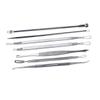 MOTHNUR Blackhead Tools Set 7pc Pimple Removal Kit Nose Spoon Loop Tips Blemish Extract view 2