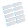 ASAKKURA 10pcs DIY Nail Art Tool Square Sanding Blocks Sandpaper Sponge for Nails Wood Polishing Blocks File view 1
