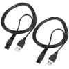 BELLIFFY 2pcs Usb Charging Cable for Electric Razor Durable Shaver Power Cord Connector Wear-resistant Material Charging Accessory view 1