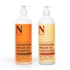 Dr. Natural Nourishing Argan Oil Shampoo and Conditioner - Hydrating and Clarifying to Control Frizz - 2 pc view 1