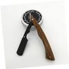 BIUDECO Shaving Razor for Men Hair Cutting Tools Metal Manual Barber Razor to Use for Home Travel view 2