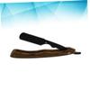 BIUDECO Shaving Razor for Men Hair Cutting Tools Metal Manual Barber Razor to Use for Home Travel view 4