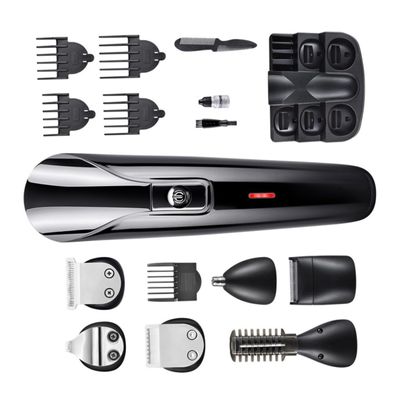 Healeved Hair Cutting Kit Electric Trimmer Beard Trimmer Rechargeable Hair Clippers Grooming Set
