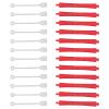 Hair Perm Rods, Perm Rods For Long Hair, Cold Wave Curlers with Convenient Straps 12pcs Plastic Hair Curling Rods For Professional Salon and Home Use view 1