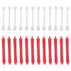 Hair Perm Rods, Perm Rods For Long Hair, Cold Wave Curlers with Convenient Straps 12pcs Plastic Hair Curling Rods For Professional Salon and Home Use view 3