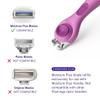 Flamingo Moisture Plus Razor Blades for Women - No Shave Gel Needed - 6 Count - Moisture Plus Razor Blade Refills view 2