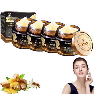 AEEHFENG ADNOON 7-Day Multi-Effect All-in-One Skin Care Cream, ADNOON Skin Care Cream, Professional Bee Venom Skin Care Cream, Fine Line Skin Care Cream for All Skin Types (4 Bottle)