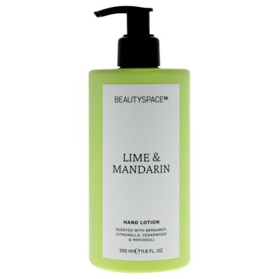 Beauty SpaceNK Lime & Mandarin Hand Lotion Hydrating, Nourishing & Moisturizing Fast-Absorbing, Non-Greasy Formula Softens, Protects & Revitalizes Skin For All Skin Types 11.8 oz