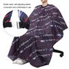 Barber Cape, Hair Cape For Haircuts Hairdressing Apron with Comfortable Elastic Band Hair Cutting Cape For Home and Salon Use view 2