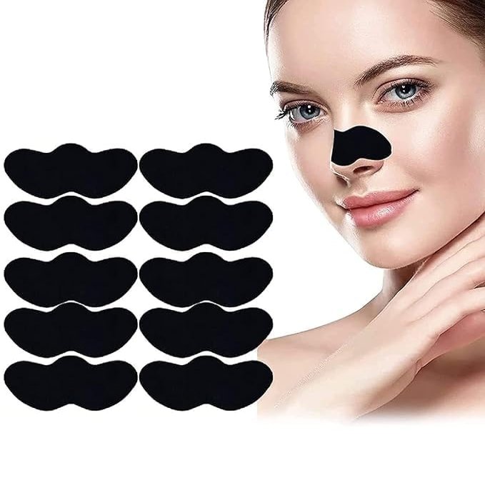 Blackhead Pore Strips (PACK OF 8) Nose Strips for Black Head Remover,Deep Cleansing Charcoal Strips with Instant Blackhead Removal,Natural Charcoal Pore Cleaner & Minimizer(PACK OF 8)