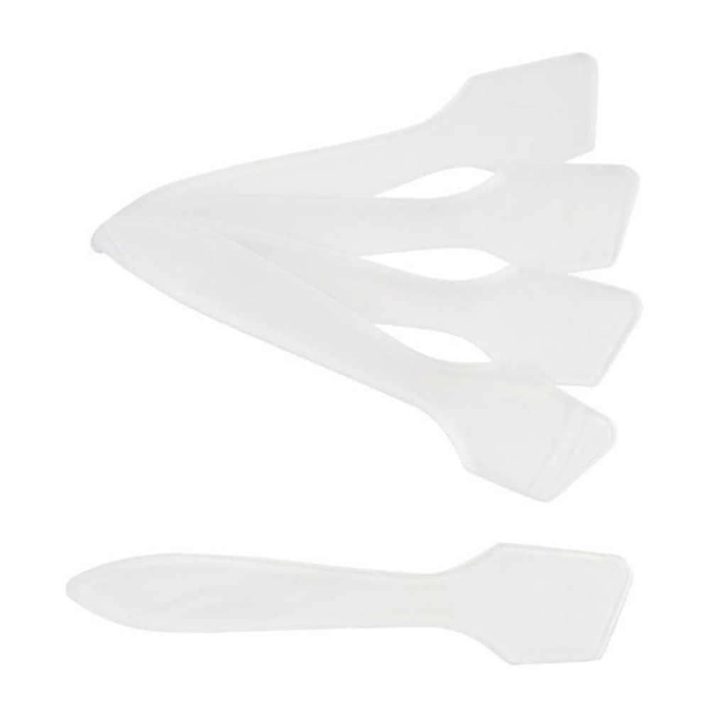 NinthAvenue Basics Face Spatula Skin Spatula 50pcs Makeup Spatula Tool Cream Spatula Cosmetics Scoop for Women