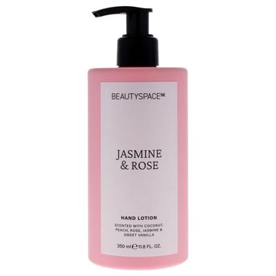 Beauty SpaceNK Jasmine & Rose Hand Lotion Nourishes & Protects Softens & Smooths Dry Skin Fast-Absorbing, Non-Greasy Vegan & Cruelty-Free 11.8 oz