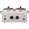Discount Spa Equipment - Double Wax Warmer, Wax Warmer for Hair Removal, Wax Kit with Pedestals, Fits 2 (14 Oz) Hard Wax Can, Adjustable Temp Up To 80 Degrees Celsius view 1