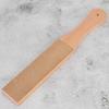 Respicefinem Easy To Control Easy To Operate 28. 04. 02. Leather Sharpening Strop Wood Handle Double Sided Home Sharpening Tool 28 15. 5Cm Leather Strops Easy To Operate view 4