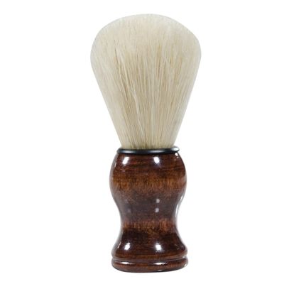 ASAKKURA Beard Brush for Men Double Sided Styling Shaving Brush Mustaches Grooming Portable Bristle