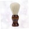 ASAKKURA Beard Brush for Men Double Sided Styling Shaving Brush Mustaches Grooming Portable Bristle view 2