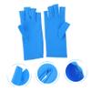 ADOCARN 1pair Fingerless Uv Gloves for Nail Art Comfortable -uv Manicure Gloves for Women Lightweight and Elastic Design for Gel Nail Application view 4