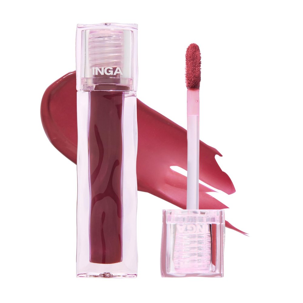 INGA Blurring Velvet Matte Lip Tint (FIG ROSE)