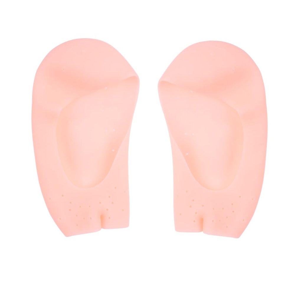 ANDRESLAD Open-Toed Sebs Socks Women Non-Slip Moisturizing Topper Socks Boat Ladies Invisible