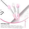 SOESFOUFU 2sets Silicone Lip Brush Set Lipstick Applicator Makeup Brushes Micro for 20pcs*2 view 4
