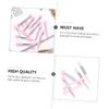 Beatifufu 2sets Micro Brush Applicator Lip Mask Brush Set Silicone for Smooth Application 20pcs*2 view 4