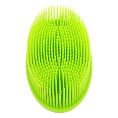 Silicone Bath Brush Gentle Scalp for Boy Girl and Toddlers Soft and Safe Bath Scrubber for Newborns Promotes Healthy Hair Growth Easy to Use for Bathing and