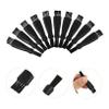 NOLITOY 10pcs Black Electric Shaver Cleaning Brushes Double-Sided Hair Cleaner for Easy Grooming and Dust Removal Compatible Shavers for Home and Travel Use view 4