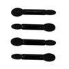 Gogogmee 50pcs Women's Eyeshadow Brush Double-ended Makeup Brush Round Sponge Applicators Eye Shadow Applicator Natural to Dramatic Travel-friendly view 2