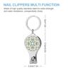 Retro Pattern Nail Clippers Toenail Clipper Cutters Abstract Modern Professional Nail Trimmer Nail Cuticle Cutter for Women Men view 2