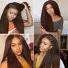 Xddnamei Human Hair Bundles Chocolate Brown Yaki Wave Human Hair Bundles 18 20 22 Inch 12A Raw Unprocessed Brazilian Virgin Quick Weave Hair for Black Women view 2