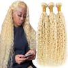 Xddnamei Human Hair Bundles Blonde 613 Color Deep Wave Bundles Human Hair 18 20 22 Inch 12A Raw Unprocessed Brazilian Virgin Quick Weave Hair for Black Women view 1