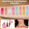 Afmicat Body Shimmer Powder, Sparkle Body Glitter Powder, Pink view 4