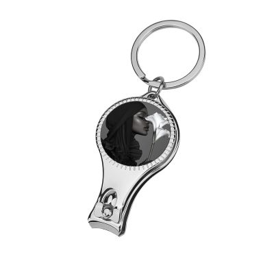 Beautiful Black Woman in Hijab Nail Clippers Toenail Clipper Cutters High Fashion Professional Nail Trimmer Nail Cuticle Cutter for Women Men