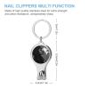 Beautiful Black Woman in Hijab Nail Clippers Toenail Clipper Cutters High Fashion Professional Nail Trimmer Nail Cuticle Cutter for Women Men view 2