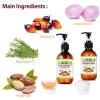 Batana Oil Shampoo and Conditioner for Hair Growth, Anti-Thinning & Deep Moisturizing Cleanses and Helps Strengthen Weak and Brittle Hair for Women Men view 4