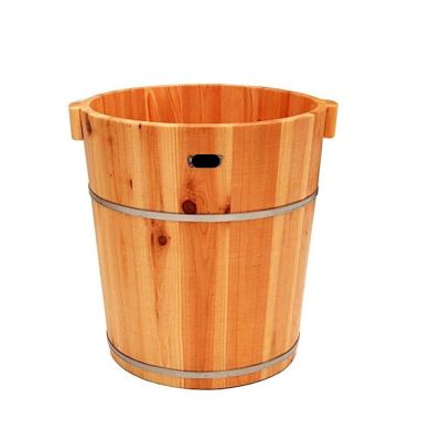 DRMEE Foot Soak Tub Wooden Barrel Foot Spa Wooden Foot Washing Bucket Footbath Tub Cedar Household Foot Soaking Basin Soaking Foot,Toe Nails