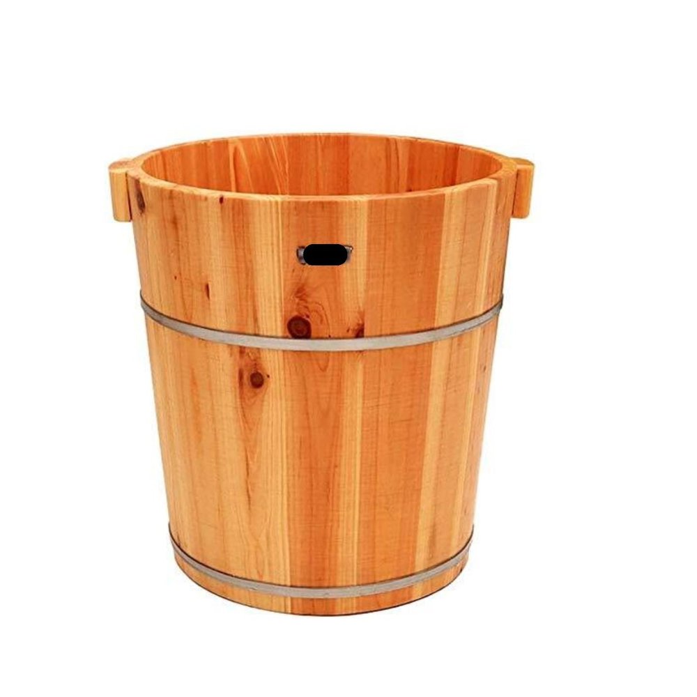 DRMEE Foot Soak Tub Wooden Barrel Foot Spa Wooden Foot Washing Bucket Footbath Tub Cedar Household Foot Soaking Basin Soaking Foot,Toe Nails