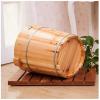 DRMEE Foot Soak Tub Wooden Barrel Foot Spa Wooden Foot Washing Bucket Footbath Tub Cedar Household Foot Soaking Basin Soaking Foot,Toe Nails view 4